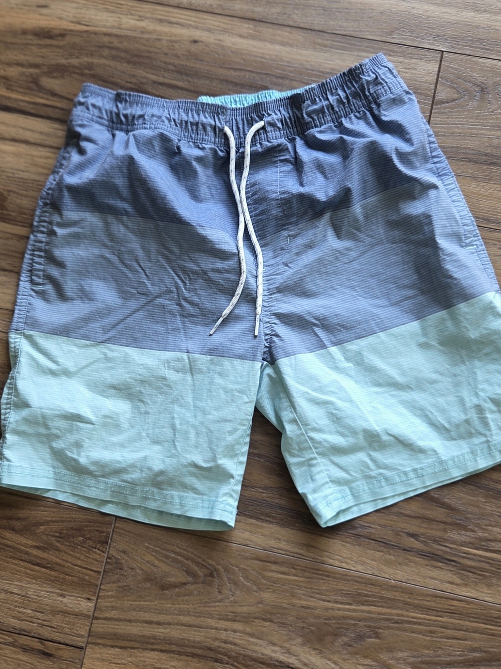 Goodfellow & Co Mint Green Elastic Waist Swim Trunks